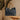 Leather Handbag with Bamboo Handles - Black